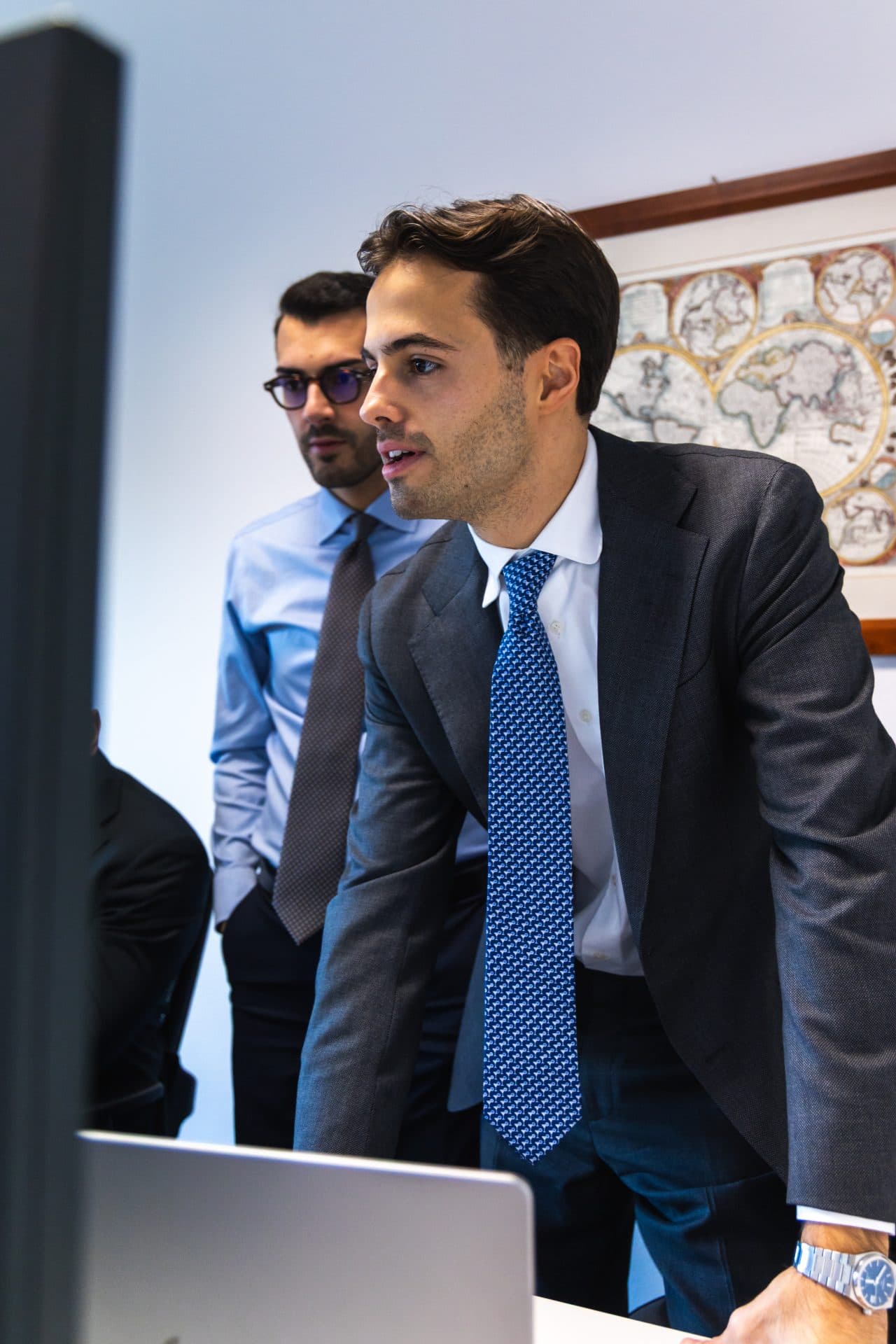 Fondatori al lavoro